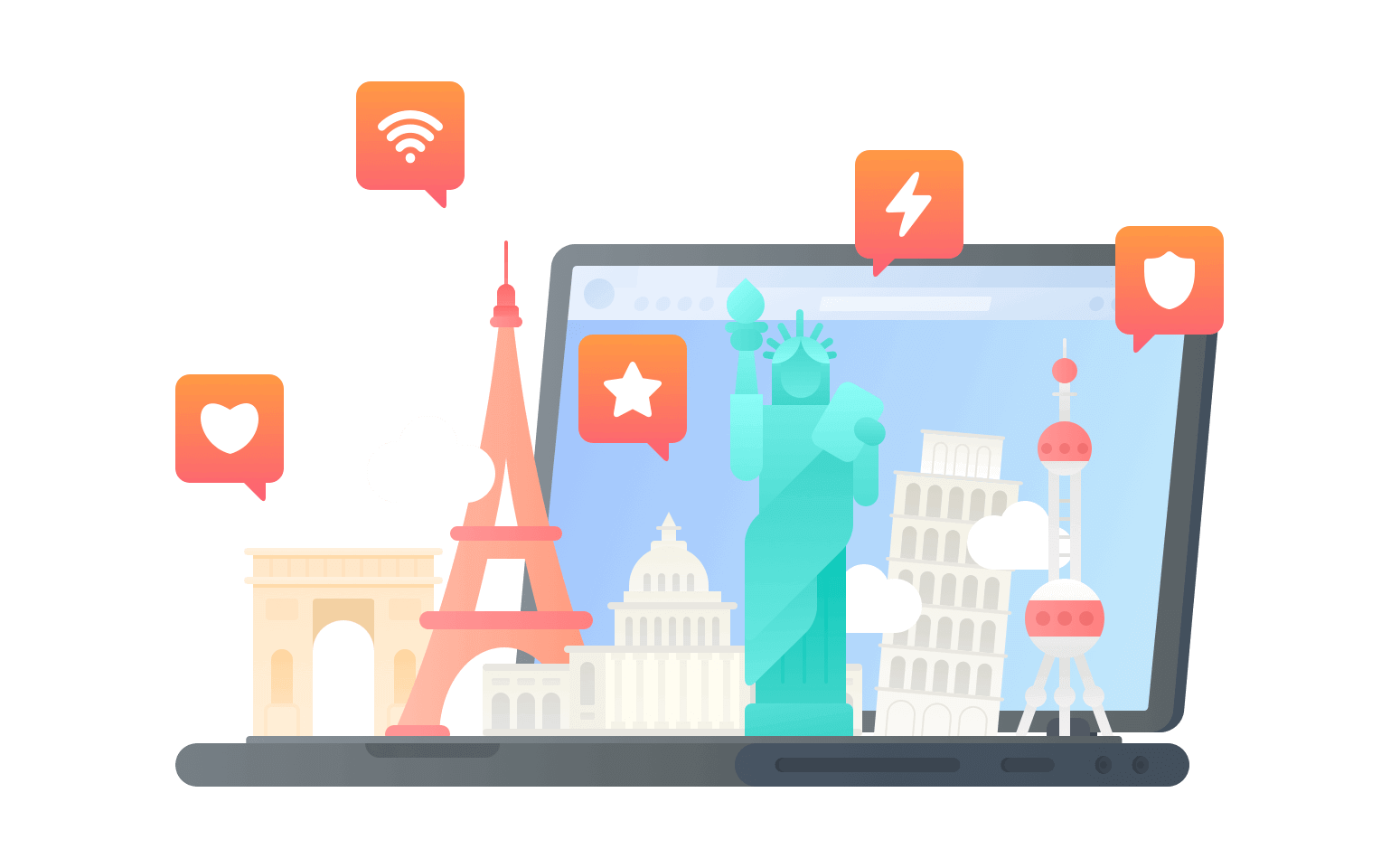 在马提尼克连接到中国vpn - 云回国